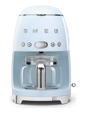 SMEG Retro Pastel Blue Drip Coffee Maker